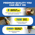 Hot Promotion Flat Head Threaded Insert Nut Rivet Nuts Set