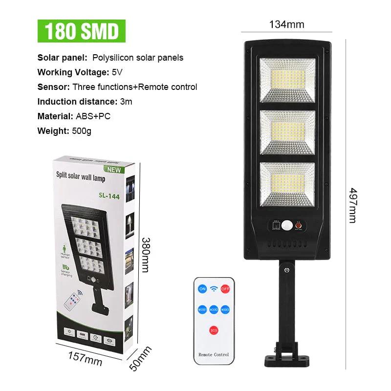 SOLAR STREET HIGH BRIGHTNESS LIGHT 6000 LUMENS