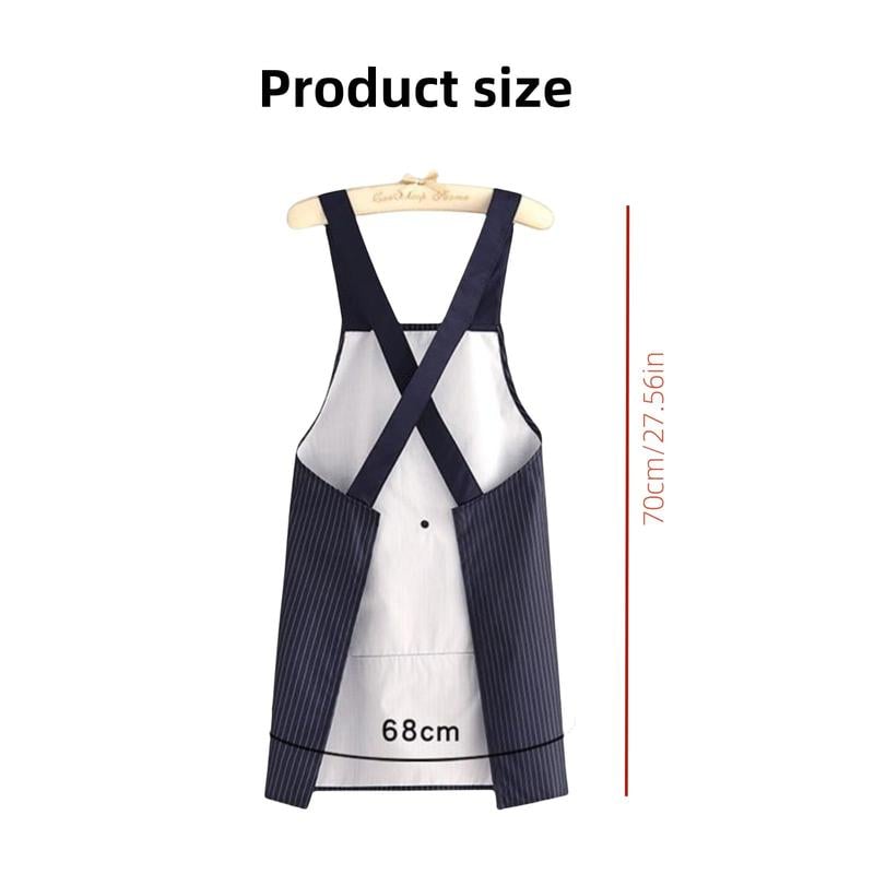 Apron with Pockets for Women and Men Cross Back Design with Towel