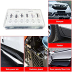 100pcs Universal Expansion Screw Clips Set– Suitable For Car Mudguards, Door Panels, C05 C20 C32 B01 D02 A16 automotive parts
