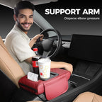 Final 3 Hours: Only ＄33.99 Multifunctional PU Leather Car Armrest Box Mat