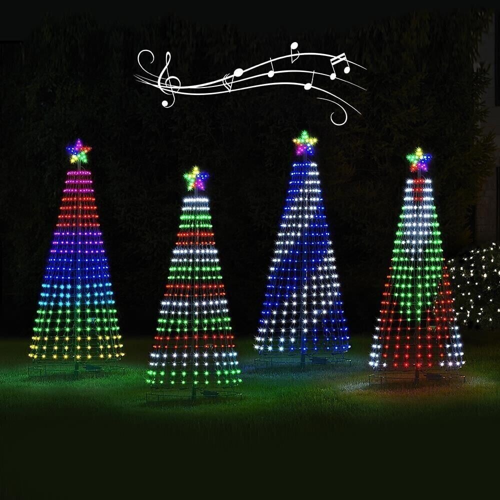 BIG SALE SPECIAL MULTICOLOR LED ANIMATED OUTDOOR CHRISTMAS TREE LIGHTSHOW