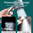 Multi-functional High Pressure Shower Head Set While Supplies Last