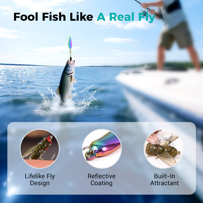 Metal Propeller Fishing Lure for Catching Fish