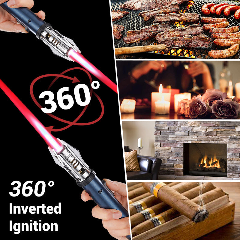 Multifunctional Large Windproof Welding Torch Lighter