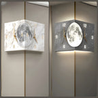 Automatic Induction 3D Double-Sided Corner Wall Clock