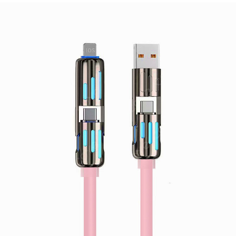 4-in-1 USB Charging Cable fast charging MAX 240W