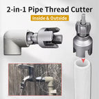 Integrated Internal & External Pipe Threading Tool