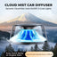 Cloud Mist Car Diffuser - Auto On/Off with 30-Day USB-C Battery & 1 Refill = 1 Year Freshness