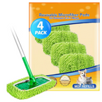 Reusable Mop Pads for Wet & Dry Use