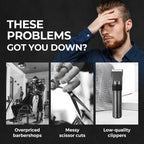Household Digital Display Professional Electric Hair Clipper Set