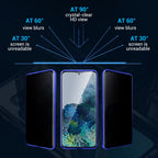 Magnetic Tempered Glass Double-sided Phone Case For Samsung S23-S25 Series