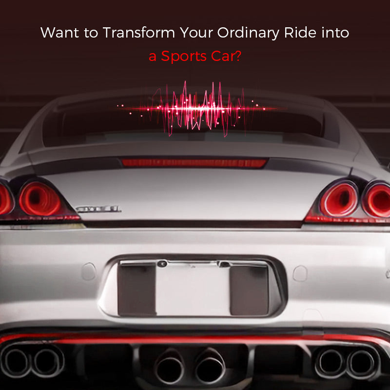 New Release Turbo Sound Simulator Whistle for Any Cars - Give Any Vehicle an Instant Sports Car Roar