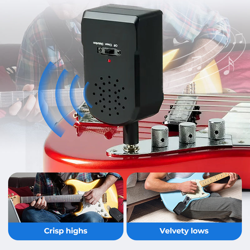 Mini Portable Guitar Amplifier Set 30W HD Sound