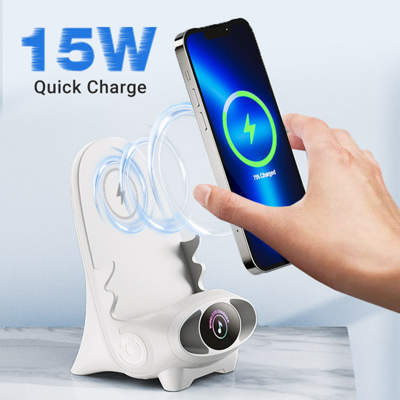 Mini Chair Wireless Fast Charger Multifunctional Phone Holder