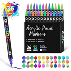 Dual Tip Acrylic Paint Pen Marker