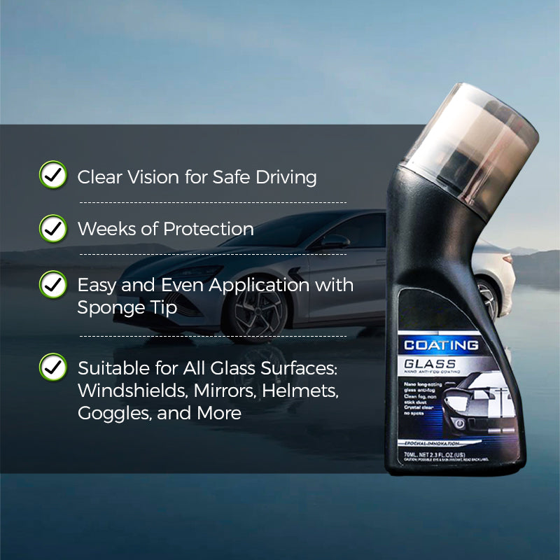BUY 2 GET 3! Micromolecular Anti-Fog Coating Wiper – Keeps Your Windshield Clear & Fog-Free