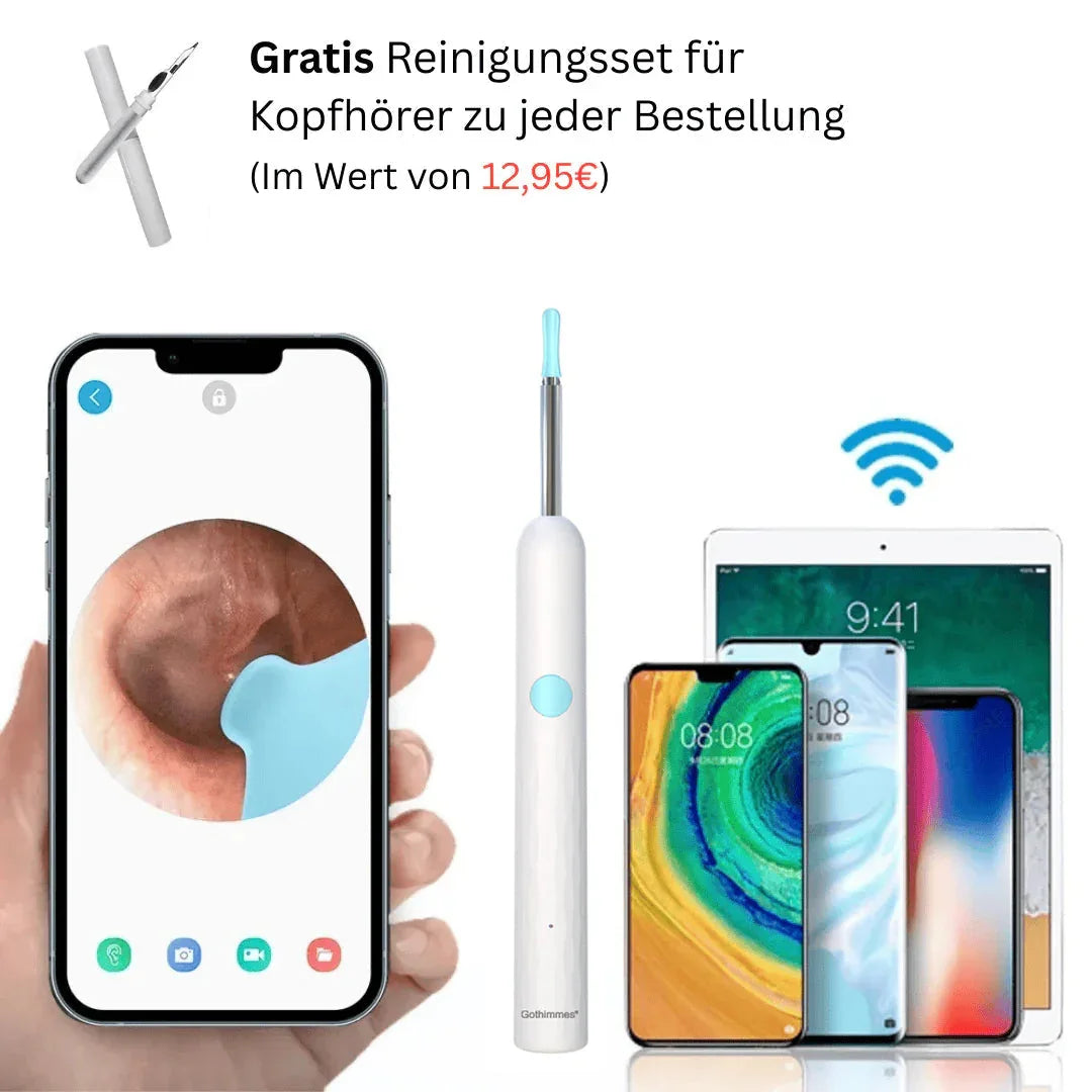 50% discount Intelligent waterproof visual earwax remover