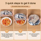 Aluminum foil insulation cover