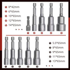 5pcs Magnetic Hexagon Nut Driver Bits（ ）