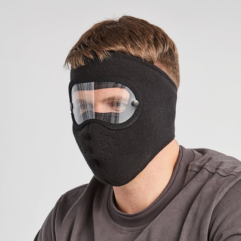 Winter warm fleece windproof high-definition goggles