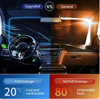 Car Windscreen Sunshade - Folding Windscreen Car UV Protection