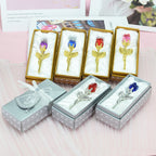 Eternal Love Metal Crystal Rose