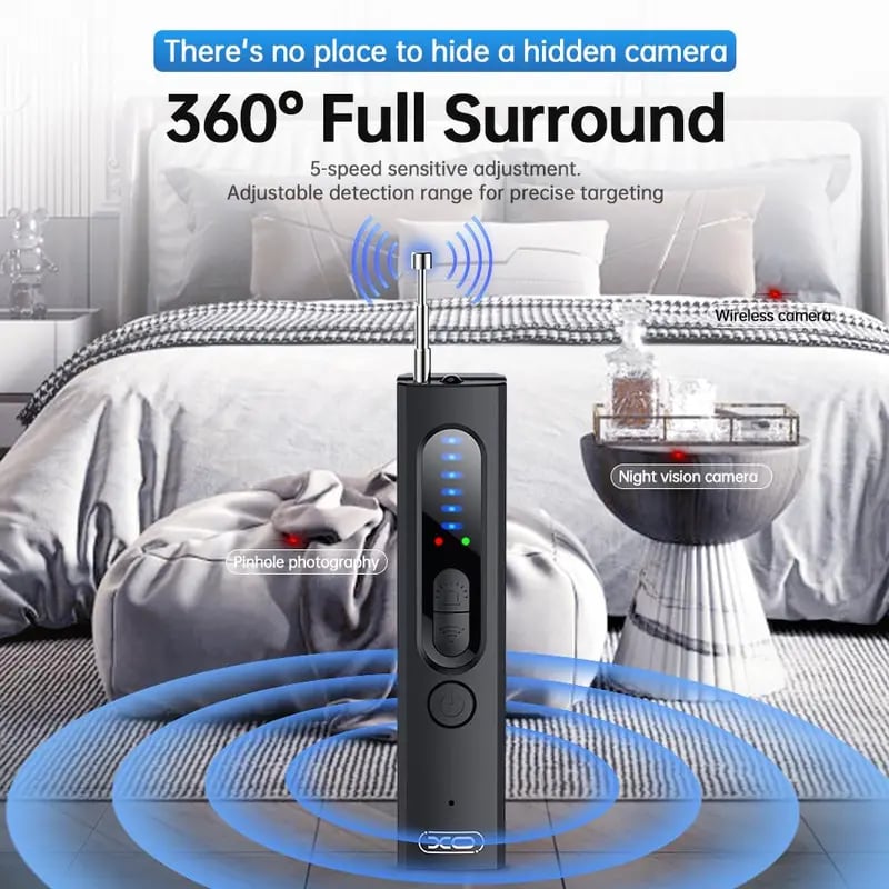 [Protecting your privacy] Hidden Camera Detectors, GPS Tracker Detector and RF Signal Scanner, Find Out Hidden GPS Trackers