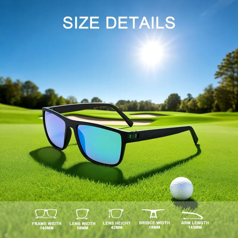 Black Friday Flash Deal Premium Polarized Sports Sunglasses – Designed for Golfers