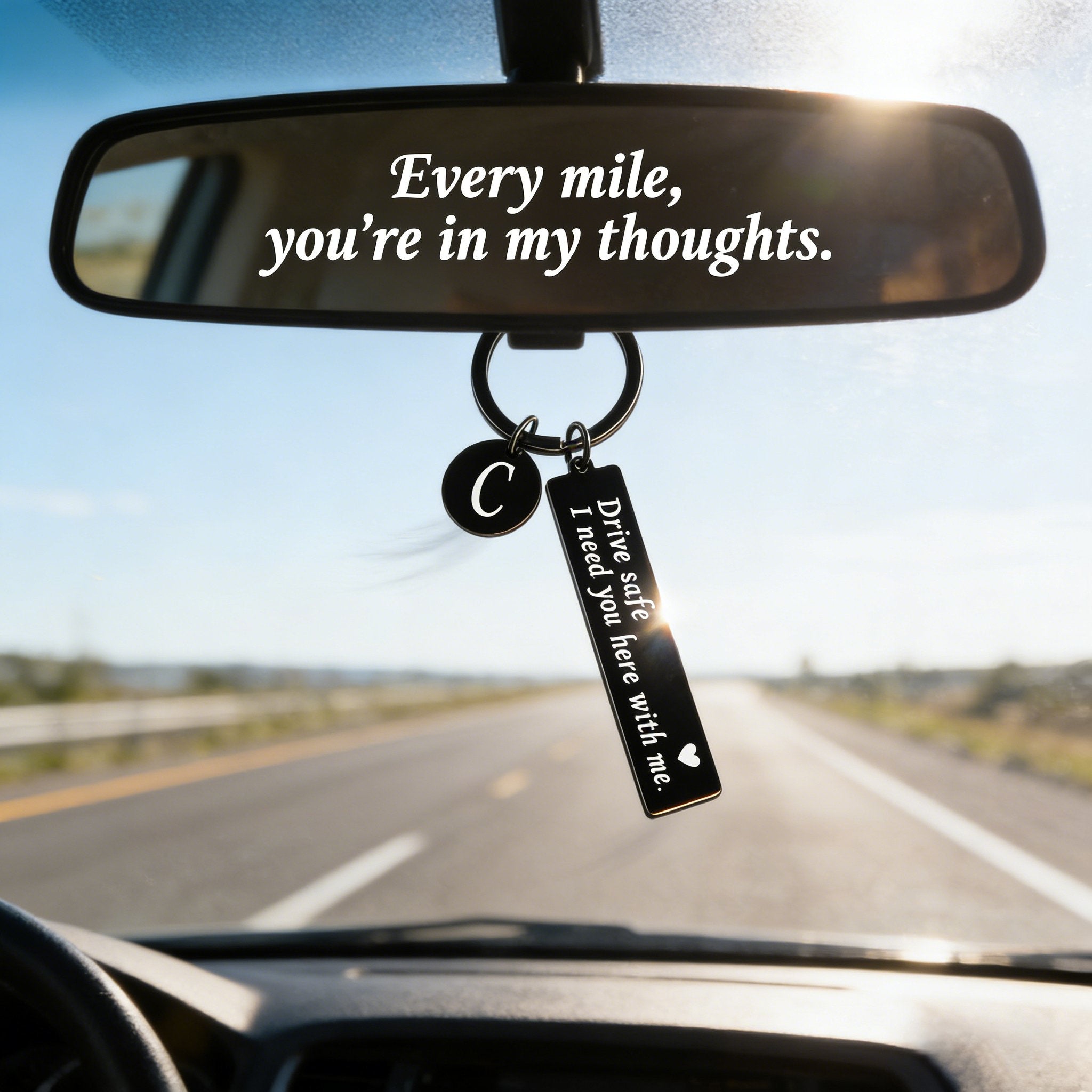 Customizable Heartwarming Keychain | Hang "Your Care" on Their Keys