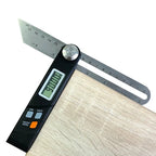 Stainless Steel 360 Degree Gauge Digital Protractor