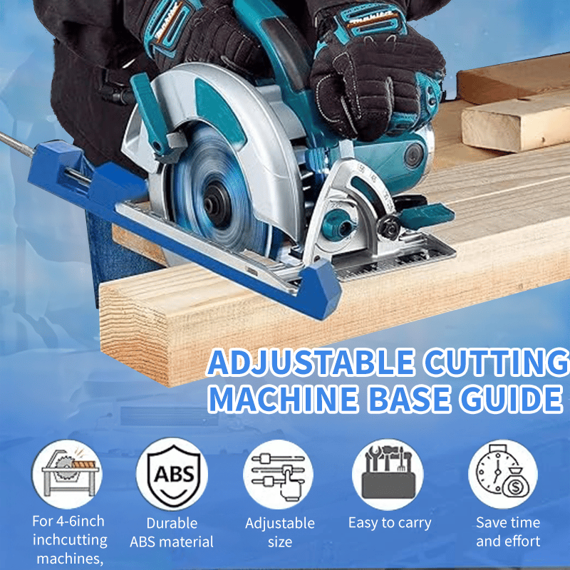 Adjustable Cutting Machine Base Guide