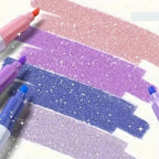 Christmas Gift Idea Dual-Tip Glitter Marker Pen