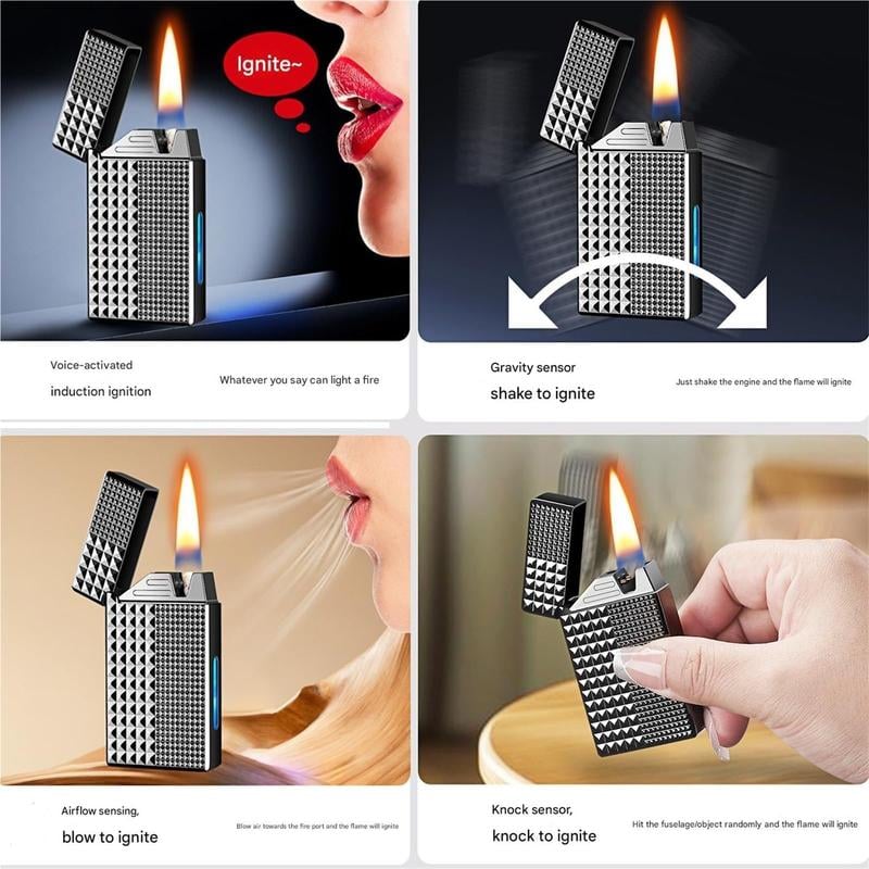 Intellegent Voice-Activated Metal Lighter