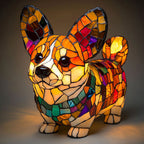 3D Table Lamp Cute Dog Home Room Decor