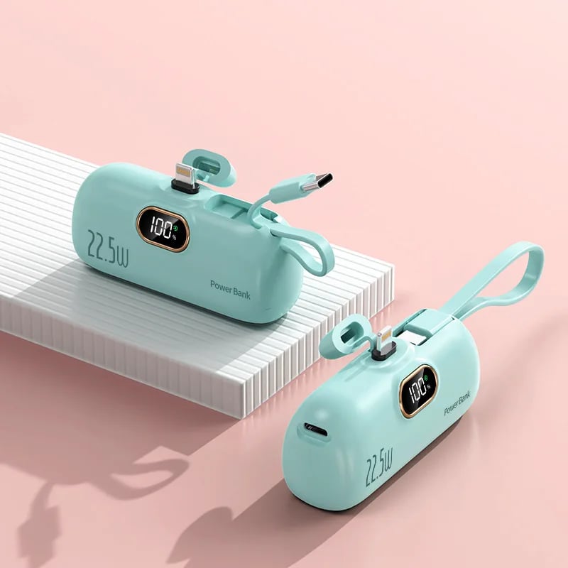 5000mAh Mini Portable Charger Power Bank for phone