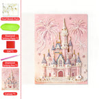 DIY Beaded Art Kit - Castle Pearl Painting