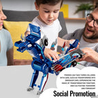 2 In 1 Collision Transforming Dinosaur Car Toy