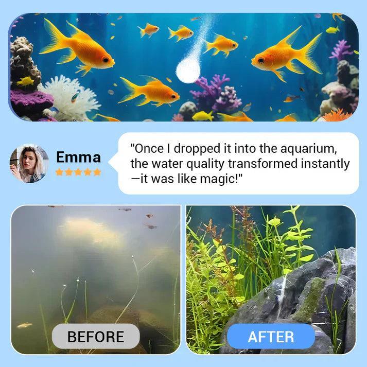 BIG SALE !! Powerful Aquarium Water Purification Tablet