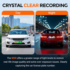 Offer Driving Safety4-Channel FHD Dash Cam with Ultra-Wide Angle
