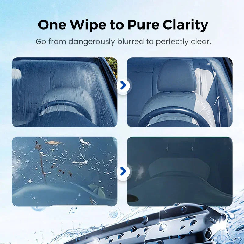 Auto Glass Oil Film Cleaner – Streak-Free Cleaning, Scratch-Safe Formula & Easy Application