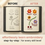 Embroidery stitch book