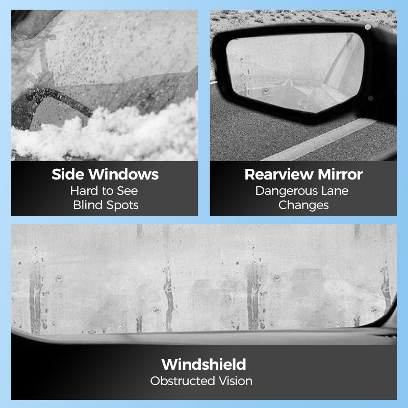 BUY 2 GET 3! Micromolecular Anti-Fog Coating Wiper – Keeps Your Windshield Clear & Fog-Free