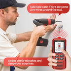 Half Price - 6-in-1 Multi-Function Handheld HD LCD Display Wall Metal Detector