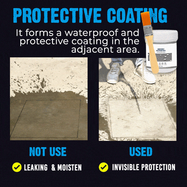 Flash Sale ! Transparent Waterproof Coating