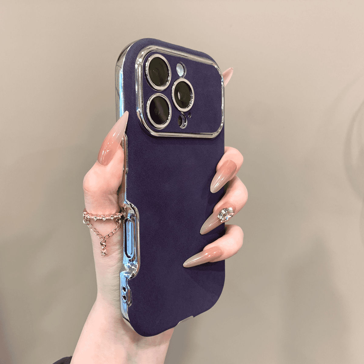 Nubuck Leather Case Cover for iPhone—— Second Item at