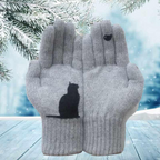 Winter - Cat Fan Cotton Gloves（ ）