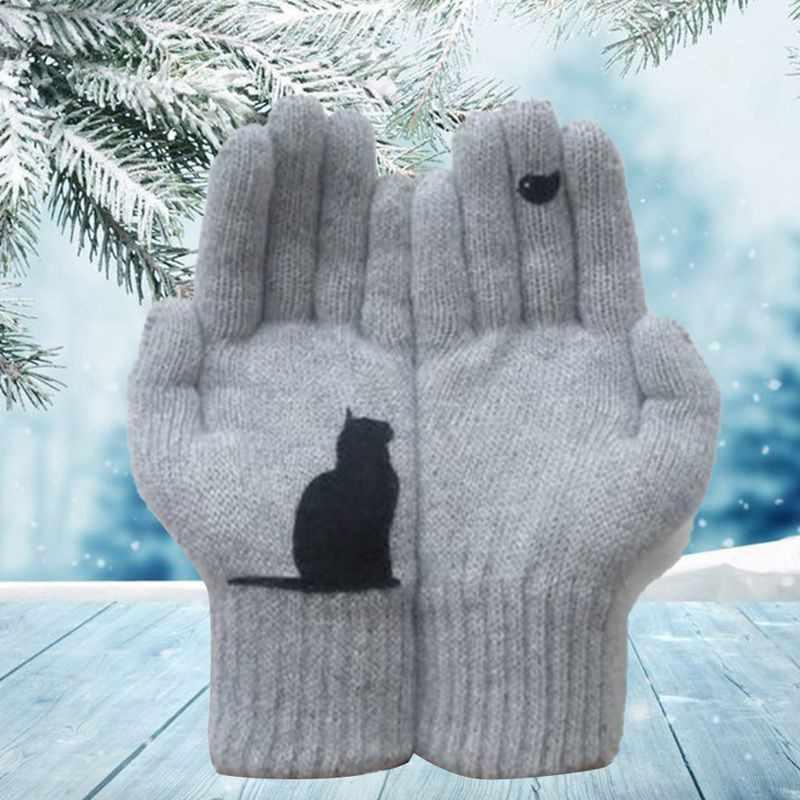 Winter - Cat Fan Cotton Gloves（ ）