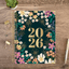 Hard Cover Planner, 8.5" x 11", Blooming Wildly