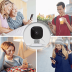 Crystal-clear security 2K camera Color Night Vision 24/7 Recording & Smart Alerts Easy Install